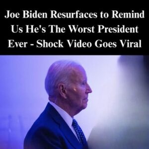 Joe Biden Reappears, Proving Once Again Why Many Call Him the Worst President
