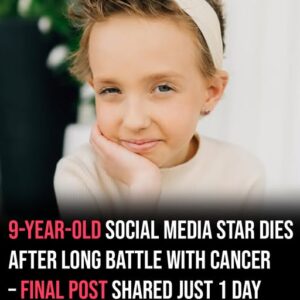 9-year-old social media star dies after long battle with cancer