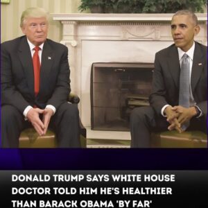 Donald Trump Says White House Doctor Told Him He’s Healthier Than Barack Obama ‘by Far’