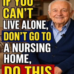 I am 87 years old: if you cannot live alone, before going to a care home, consider these alternatives.